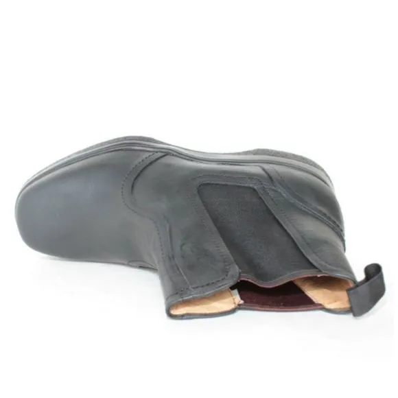 Hitchcock Mens Chelsea Boots 229B Black - New