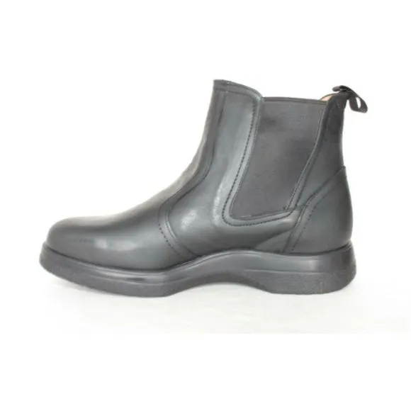 Hitchcock Mens Chelsea Boots 229B Black - New