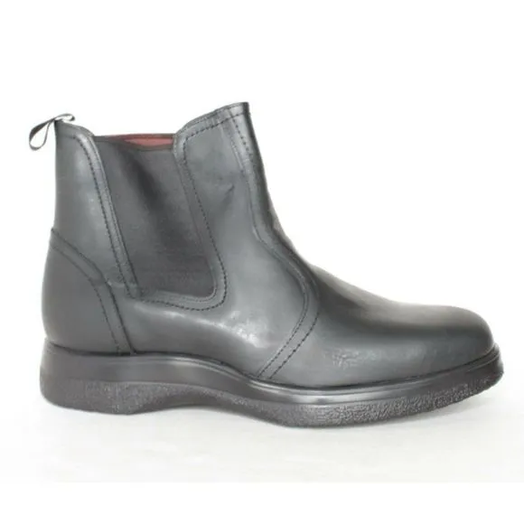 Hitchcock Mens Chelsea Boots 229B Black - New