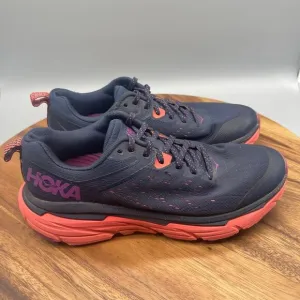 Hoka Challenger ATR 6 Womens 7.5 B Blue Shoes Road Race Walking Trainer Comfort