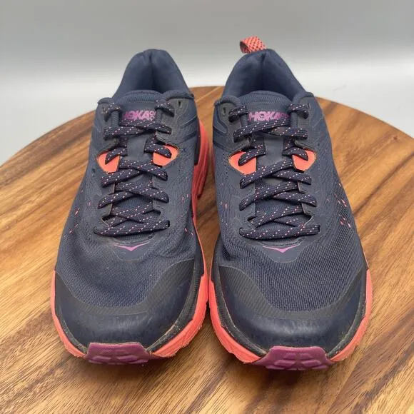 Hoka Challenger ATR 6 Womens 7.5 B Blue Shoes Road Race Walking Trainer Comfort