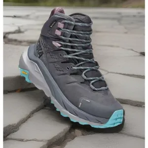 Hoka Kaha 2 Goretex Gray Waterproof Hiking Boots Womens 9 New Fast Shipping
