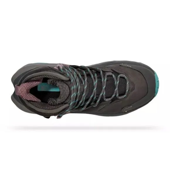 Hoka Kaha 2 Goretex Gray Waterproof Hiking Boots Womens 9 New Fast Shipping