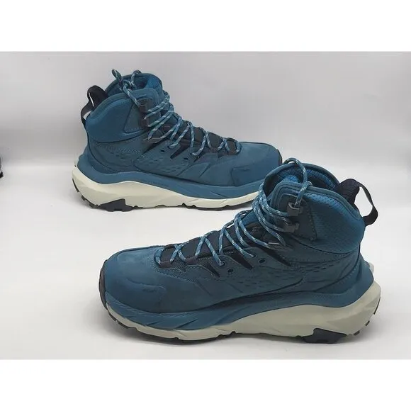 Hoka Kaha 2 GTX Womens Hiking Boot Size 7B Blue Coral Graphite 1123156 BCBGR
