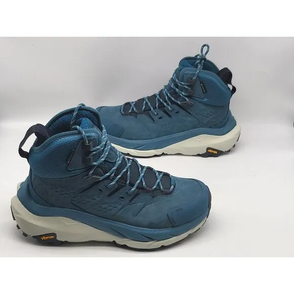 Hoka Kaha 2 GTX Womens Hiking Boot Size 7B Blue Coral Graphite 1123156 BCBGR