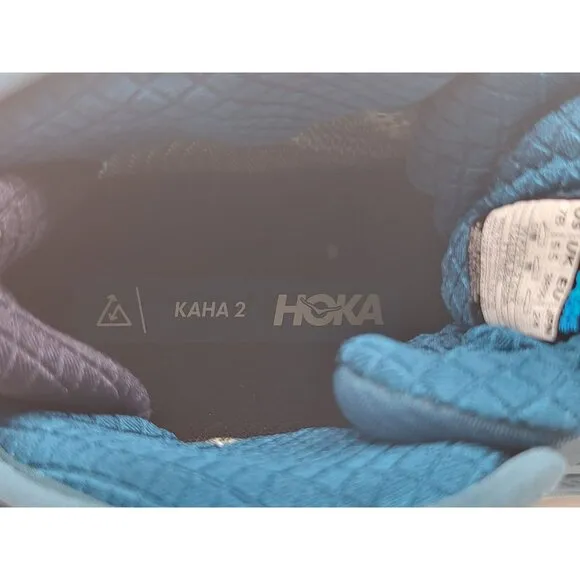 Hoka Kaha 2 GTX Womens Hiking Boot Size 7B Blue Coral Graphite 1123156 BCBGR