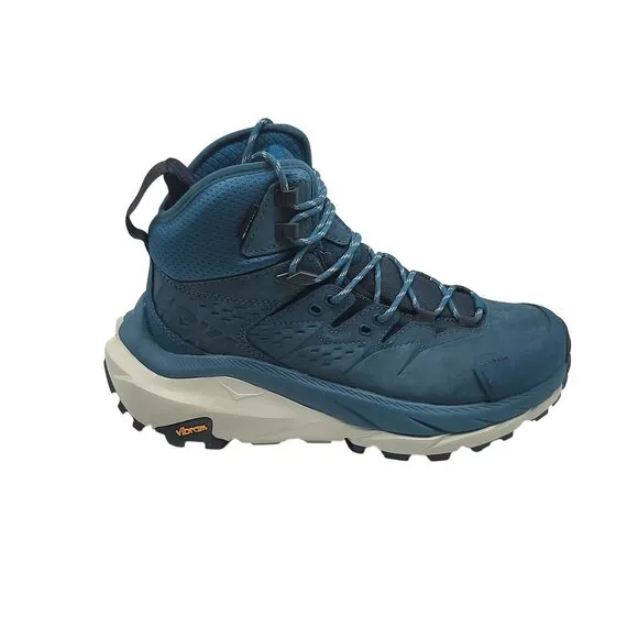 Hoka Kaha 2 GTX Womens Hiking Boot Size 7B Blue Coral Graphite 1123156 BCBGR