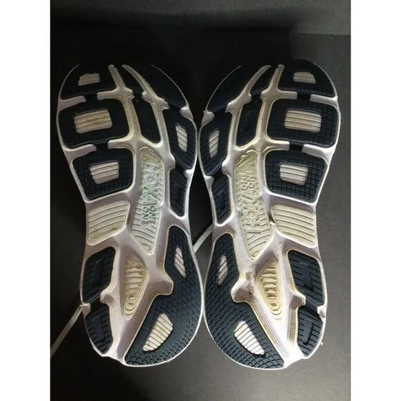 Hoka One One Bondi 7 Women's Lunar Rock Athletic Running Shoes Lace Up Size 10