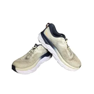 Hoka One One Bondi 7 Women's Lunar Rock Athletic Running Shoes Lace Up Size 10