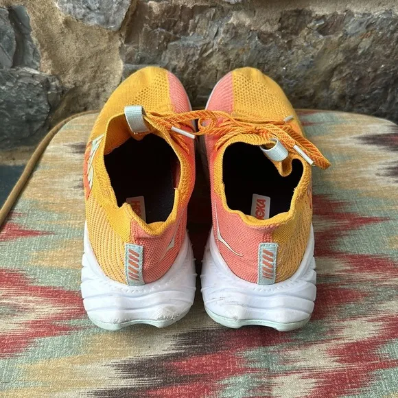 Hoka One One Carbon X 3 Running Shoes Yellow Size 10W Lightweight Breathable
