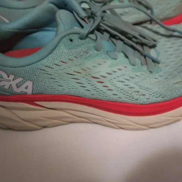 Hoka One One Clifton 8 Aquarelle Women’s Size 6 B (1119394 AEBL) Running Shoes