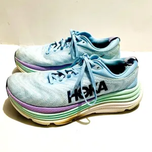 Hoka One one comfort tennis shoes running blue women 9B