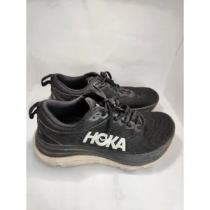 Hoka One One Gaviota 5 Men's Black Running Shoes –‎ Lightweight Comfort, Size 9B