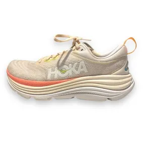 Hoka One One Gaviota 5 Running Shoes Womens Size 8 Sneakers Vanilla Eggnog