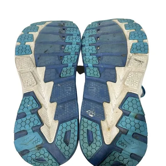 Hoka One One Gaviota Mens 10.5 Shoes‎ Gray Blue Running Walking Sneaker