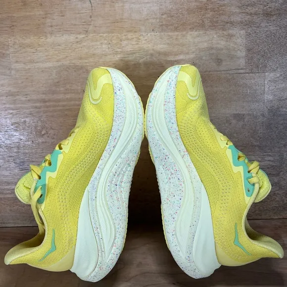 Hoka One One Skyward X Womens Size 6.5 Running Shoes Sneakers Lemonade Sunlight