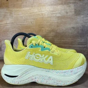 Hoka One One Skyward X Womens Size 6.5 Running Shoes Sneakers Lemonade Sunlight