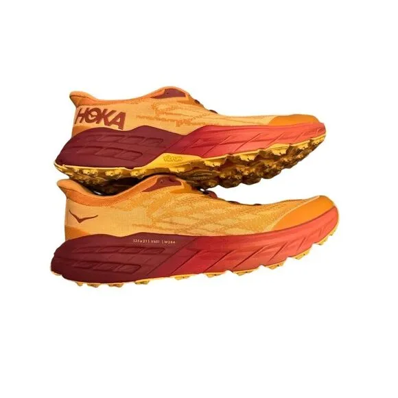Hoka One One Speedgoat 5 Men's Trail Running Shoes Size 10.5 Multicolor