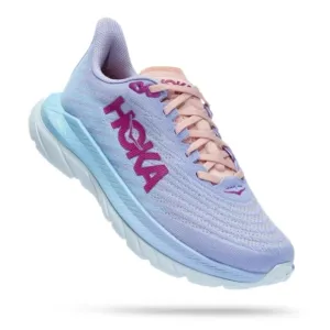 Hoka One One Womens Mach 5 Purple Sport Athletic Running &amp; Training Shoes