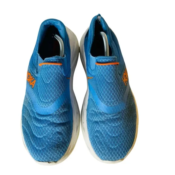 Hoka Ora Recovery Slip On Running Shoes Cushioned Lightweight Blue Size 12 READ