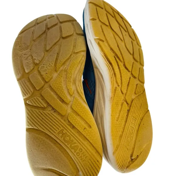 Hoka Ora Recovery Slip On Running Shoes Cushioned Lightweight Blue Size 12 READ