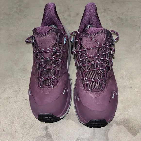 HOKA W KAHA 2 LOW GTX Low Hiking Boots Waterproof GRAPE WINE UNISEX 8 1/2 /40EU