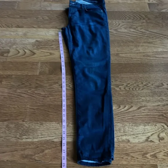 Hudson lightweight low rise dark blue sz 28 skinny jeans cotton Lycra blend