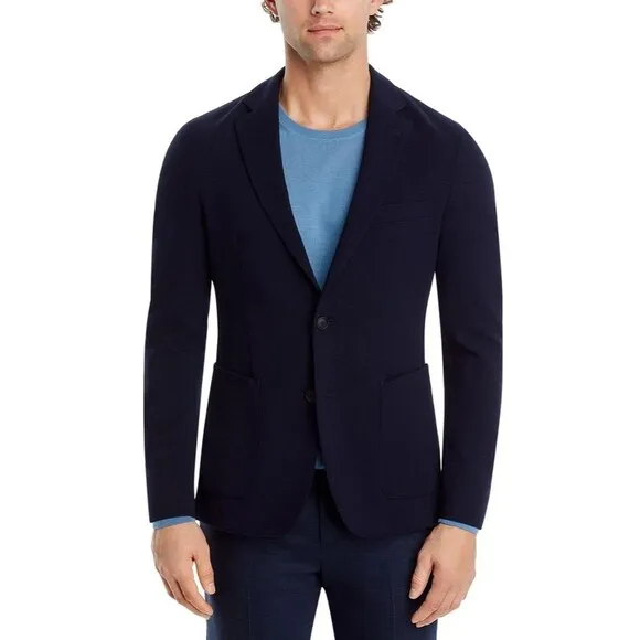 Hugo Boss Jacket Hanry Waffle Weave Jersey Soft  Slim Fit Sport Coat MSRP 595$