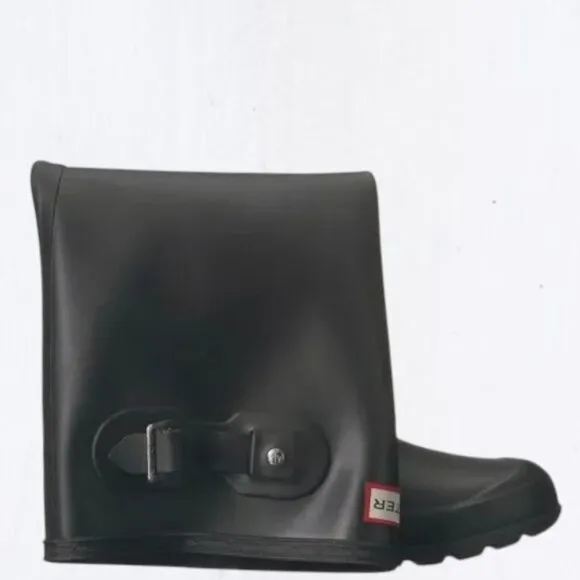 Hunter Black Tall Packable Original Tour Boots Size 7