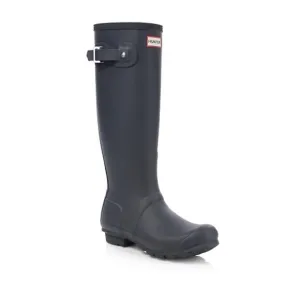 Hunter Original Tall Matte Rain Boots in Color Black