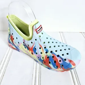 Hunter Water Shoes Womens Size 36 Blue Multicolored Marble Removable  Liner