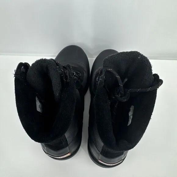 Hunter Waterproof Commando Boots, Black, Mens‎ US 8 EUC