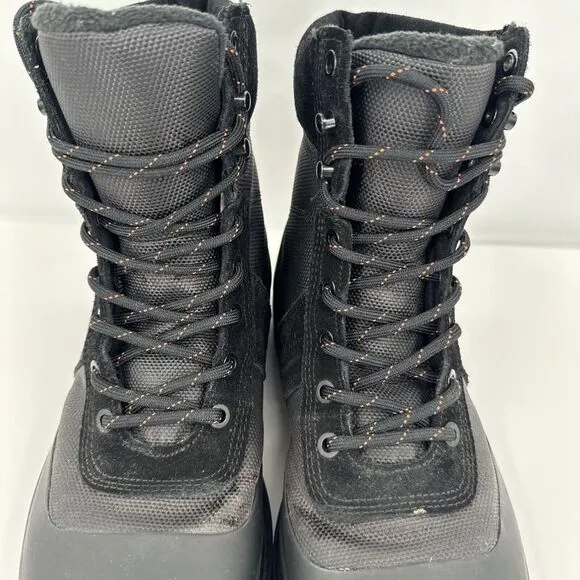 Hunter Waterproof Commando Boots, Black, Mens‎ US 8 EUC
