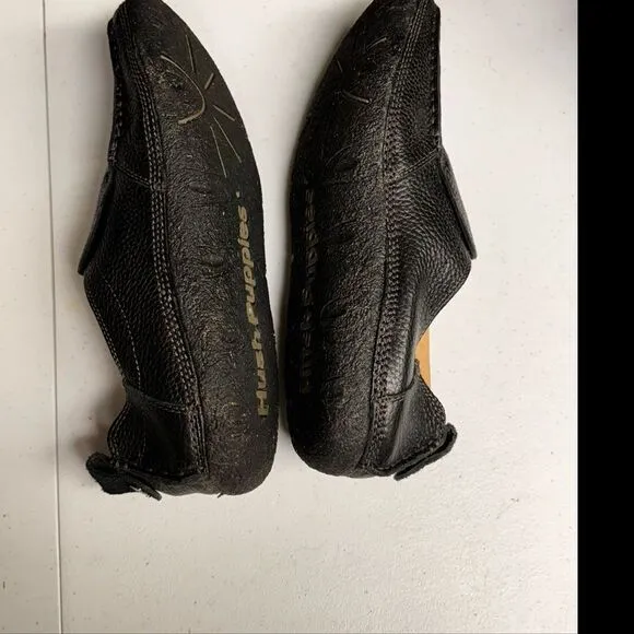Hush Puppies Men’s shoes slip on black size 10