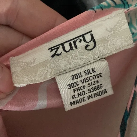 I want to be a mermaid so bad ZURY gorgeous seaside silk maxi dress