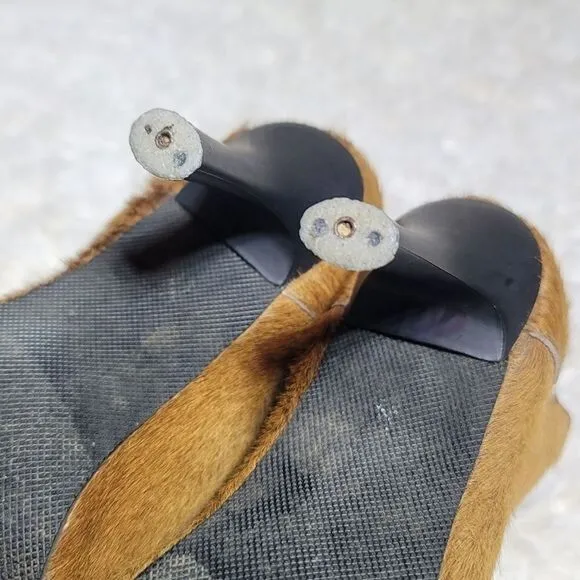 IINZANT RARE Vintage Pony Fur Tan Booties