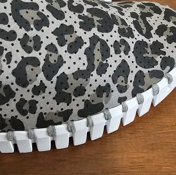 Ilse Jacobsen Hornbaek Tulip Leopard Print Eco-Friendly Slip-On Shoes - Size 38