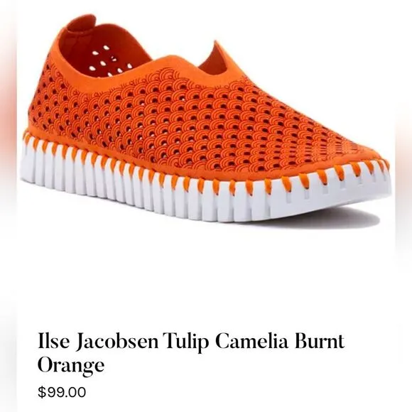 Ilse Jacobsen Tulip Camelia Burnt Orange
