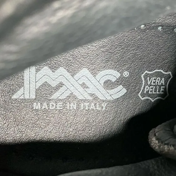 IMac Men's  Basic Boots Suede Grey  Made In Italy EUR 42 US 9