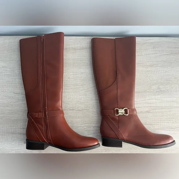 I.N.C. International Concepts Women's Faron Knee High Riding Boots Size 9.5