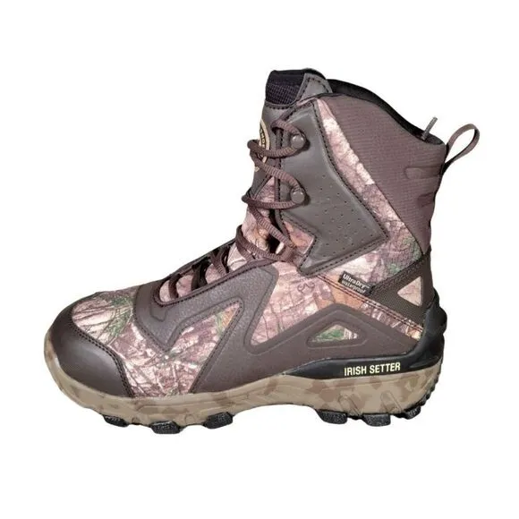 Irish Setter Men’s VaprTrek Waterproof Insulated Hunting Boots Sz 8.5EE