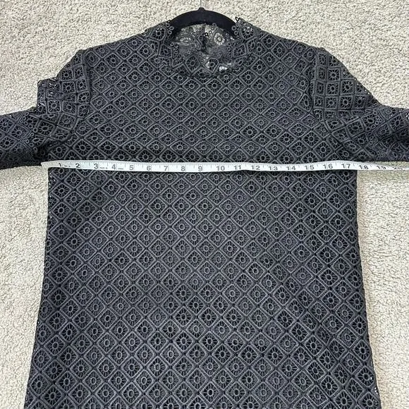 Iro Kara Black Eyelet Lace Dress