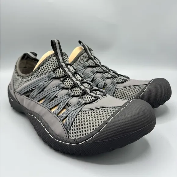 JBU Men's Topsail Water Shoes, Grey, Size 8M