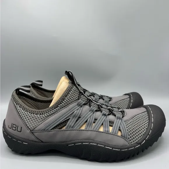 JBU Men's Topsail Water Shoes, Grey, Size 8M