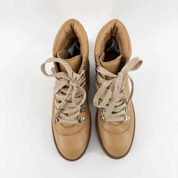 J.Crew Women’s Lightweight Leather Nordic Boots Size 7M - Good Condition