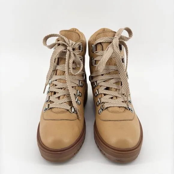 J.Crew Women’s Lightweight Leather Nordic Boots Size 7M - Good Condition