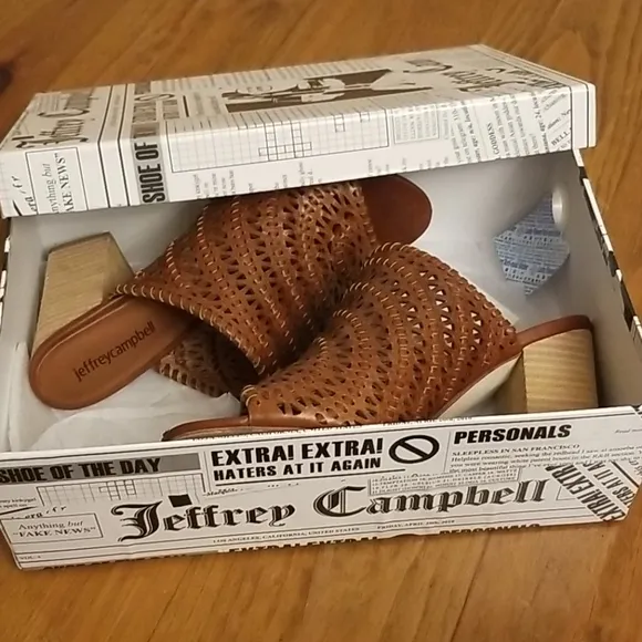 Jeffrey Campbell brown shoes