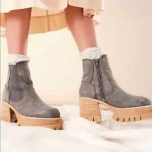 Jeffrey Campbell x Free People Preston Platform Ankle Boots