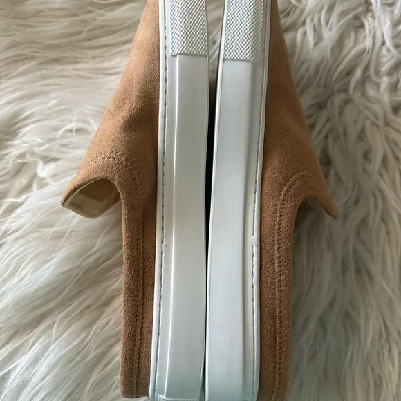 Jenni Kayne‎ tan slip on mules sneakers flats casual shoes size 39