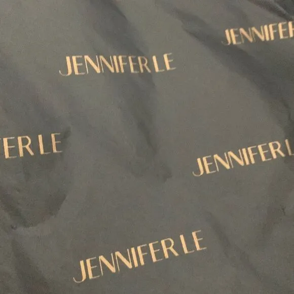 Jennifer Le Empty Replacement Shoe Boot Gift Storage Box Tissue Black Large XL
